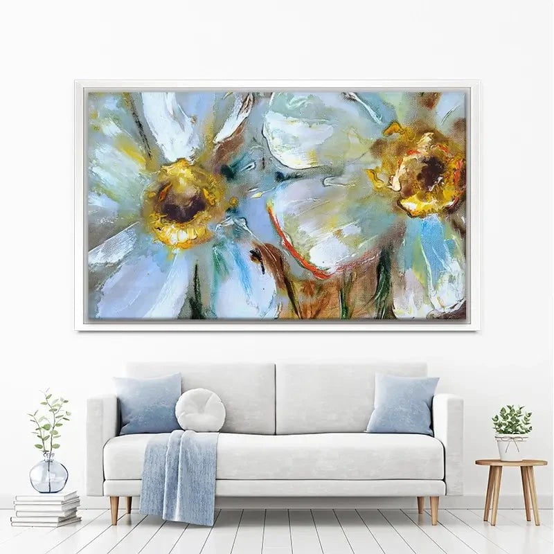 Two Daisies Canvas Print Two Daisies Canvas Print wall art product Ingaga / Shutterstock
