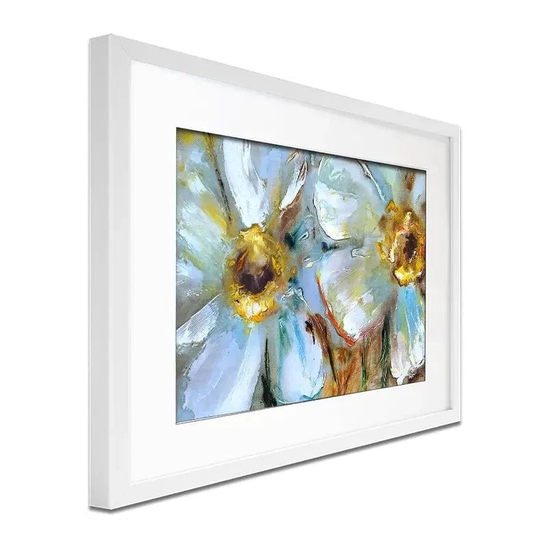 Two Daisies Framed Art Print Two Daisies Framed Art Print wall art product Ingaga / Shutterstock