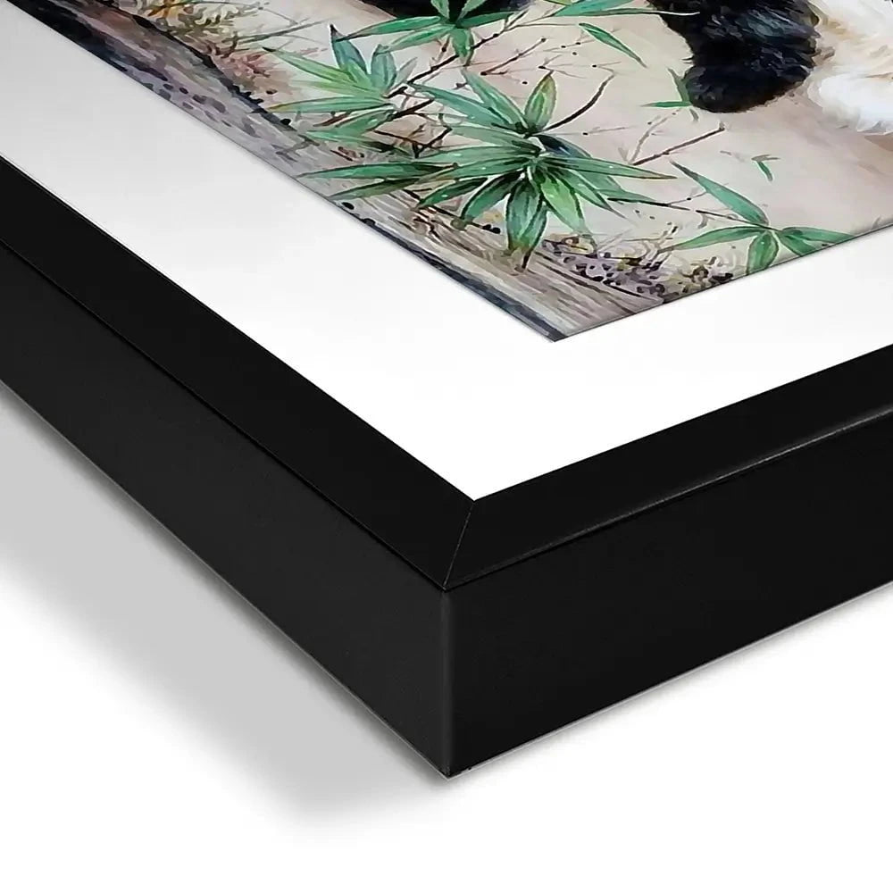 Two Pandas Framed Art Print Two Pandas Framed Art Print wall art product Greatart / Shutterstock