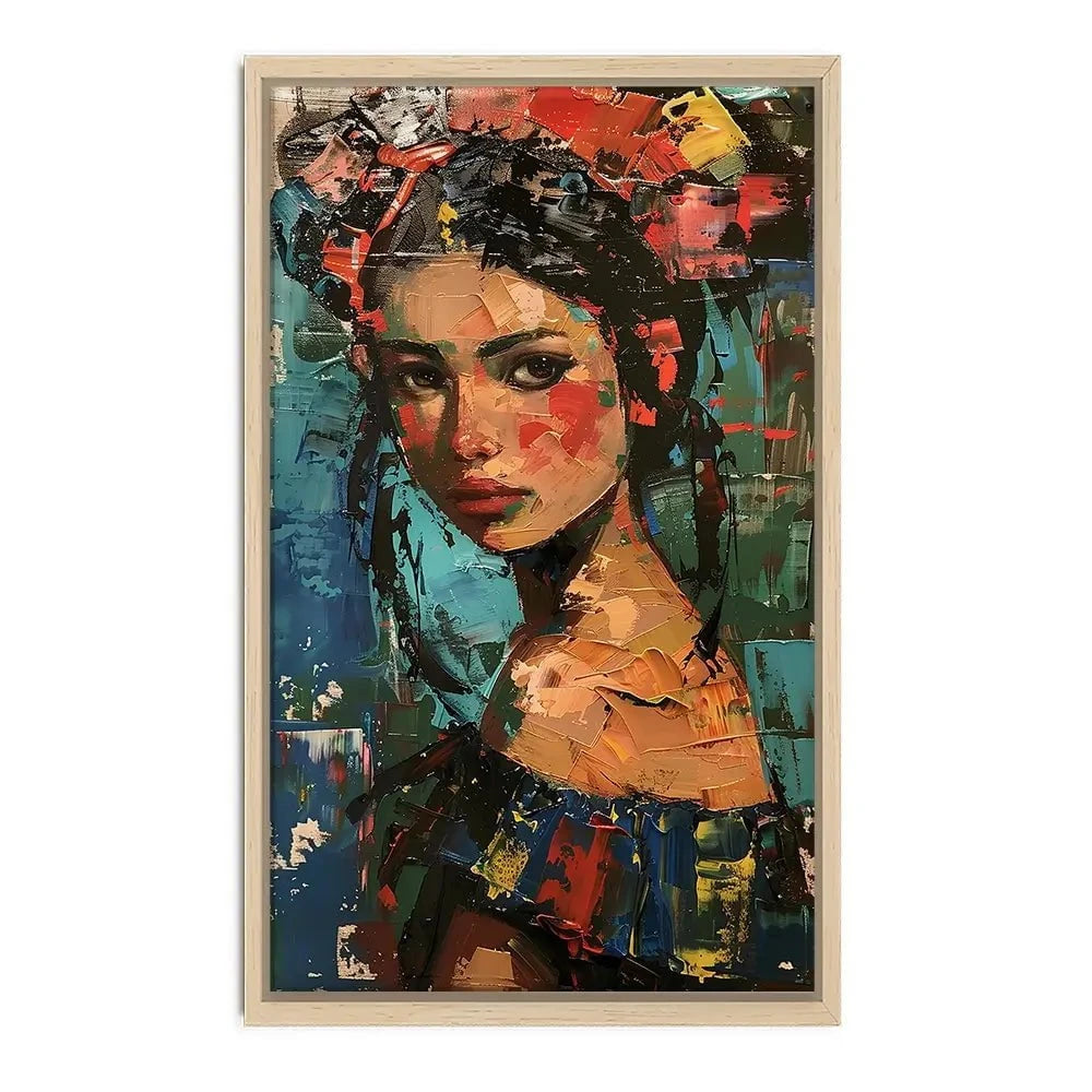 Ukranian Girl Canvas Print Ukranian Girl Canvas Print wall art product Elena Avanesova