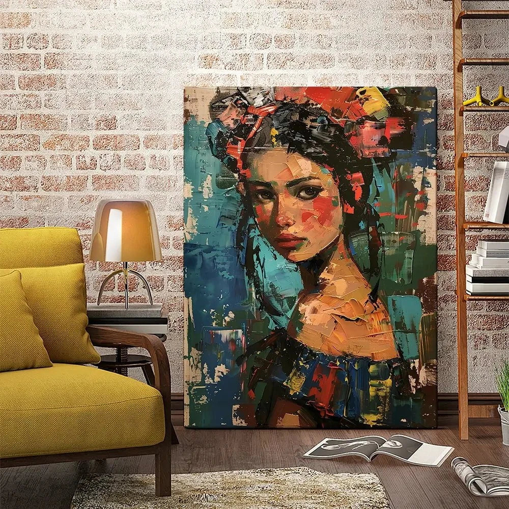 Ukranian Girl Canvas Print Ukranian Girl Canvas Print wall art product Elena Avanesova