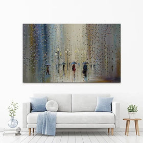 Under A Rainy Sky Canvas Print Under A Rainy Sky Canvas Print wall art product Ekaterina Ermilkina
