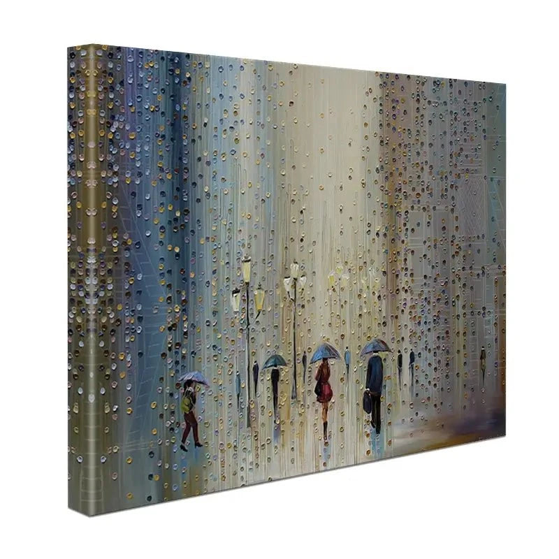 Under A Rainy Sky Canvas Print Under A Rainy Sky Canvas Print wall art product Ekaterina Ermilkina