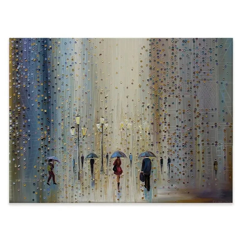Under A Rainy Sky Canvas Print Under A Rainy Sky Canvas Print wall art product Ekaterina Ermilkina