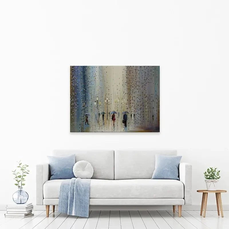Under A Rainy Sky Canvas Print Under A Rainy Sky Canvas Print wall art product Ekaterina Ermilkina