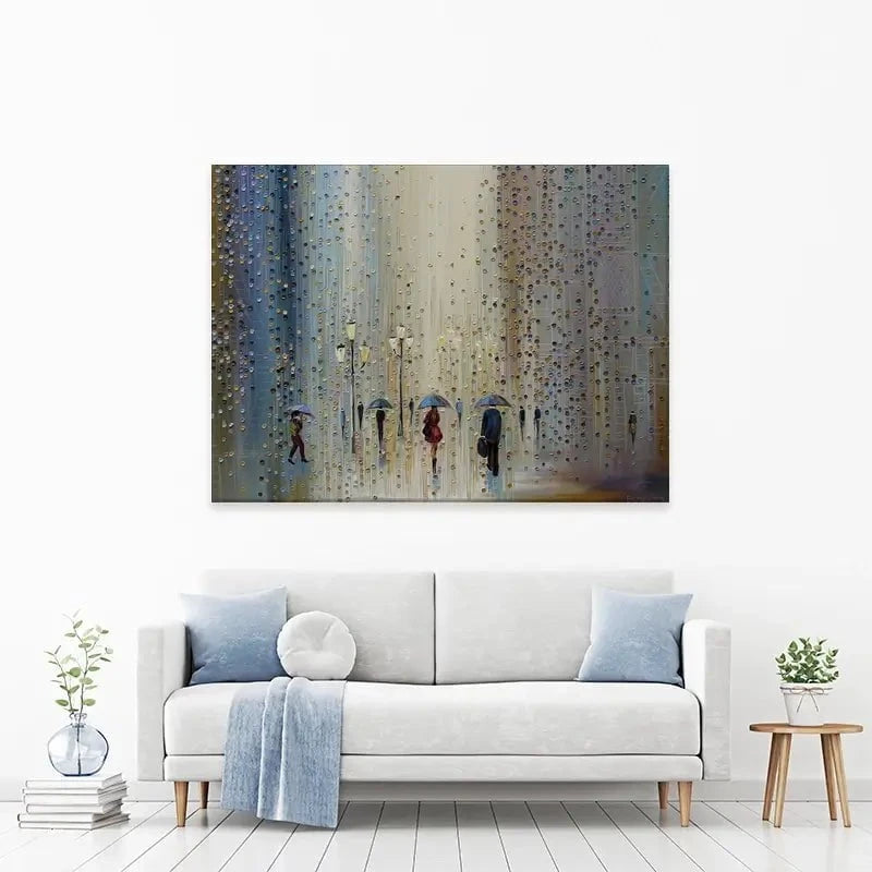 Under A Rainy Sky Canvas Print Under A Rainy Sky Canvas Print wall art product Ekaterina Ermilkina