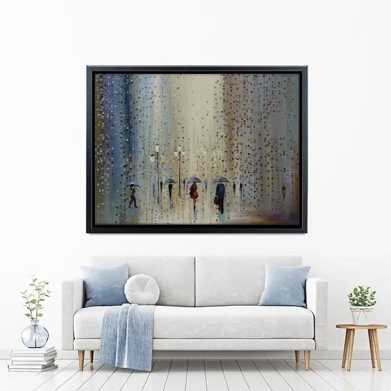 Under A Rainy Sky Canvas Print Under A Rainy Sky Canvas Print wall art product Ekaterina Ermilkina