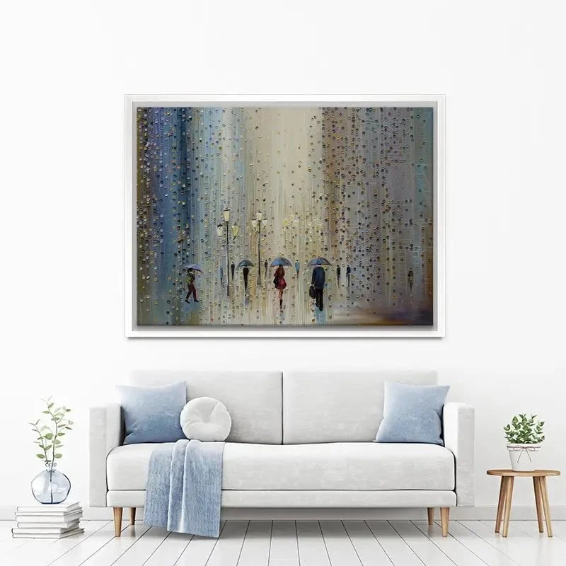 Under A Rainy Sky Canvas Print Under A Rainy Sky Canvas Print wall art product Ekaterina Ermilkina