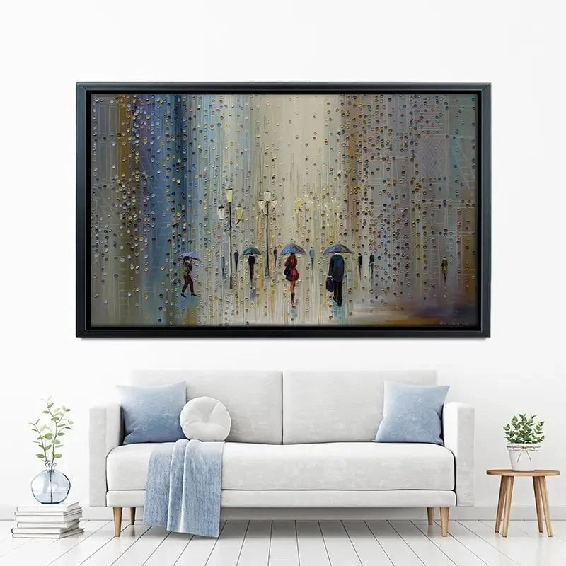 Under A Rainy Sky Canvas Print Under A Rainy Sky Canvas Print wall art product Ekaterina Ermilkina