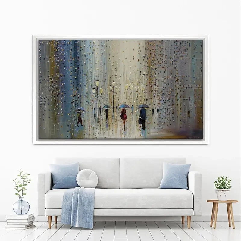 Under A Rainy Sky Canvas Print Under A Rainy Sky Canvas Print wall art product Ekaterina Ermilkina