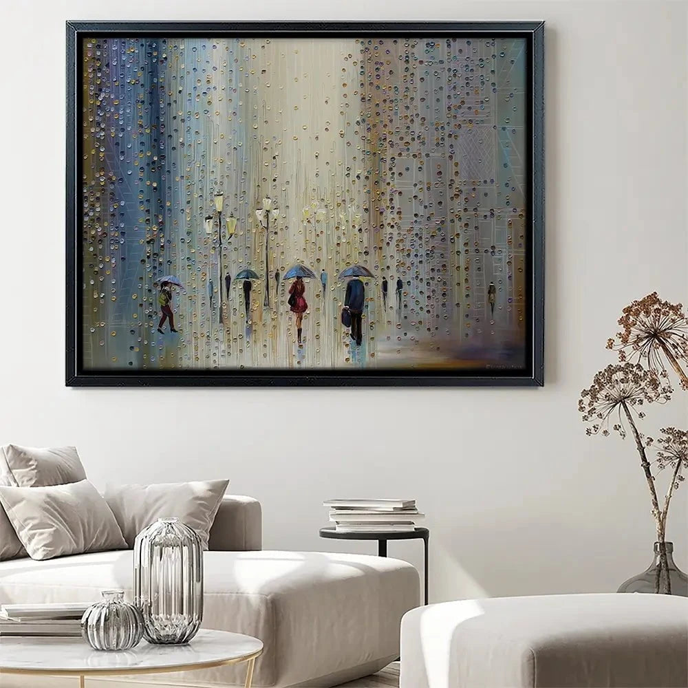 Under A Rainy Sky Canvas Print Under A Rainy Sky Canvas Print wall art product Ekaterina Ermilkina