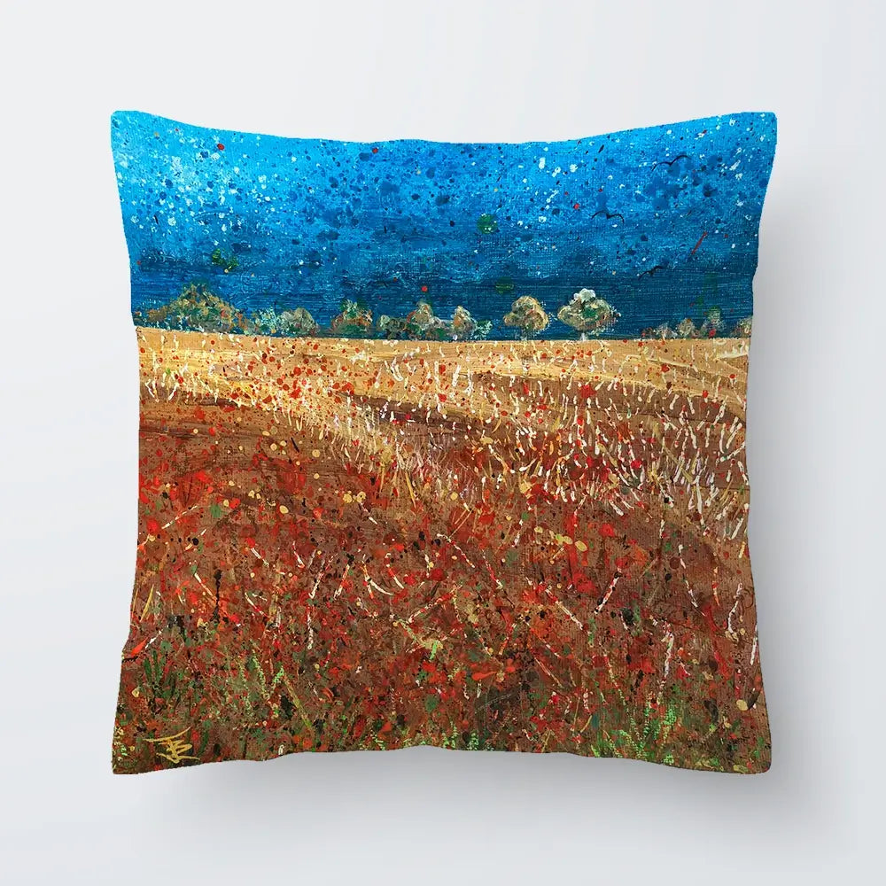 Under Laeden Skies Cushion Under Laeden Skies Cushion wall art product Jane Brookshaw