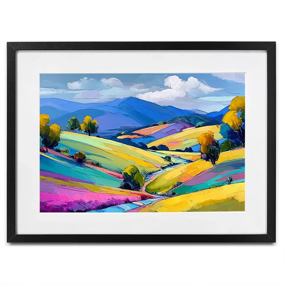 Upland Summer Framed Art Print Upland Summer Framed Art Print wall art product David Alexander Elder