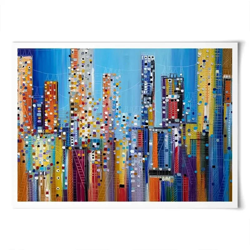 Urban Core Art Print Urban Core Art Print wall art product Ekaterina Ermilkina