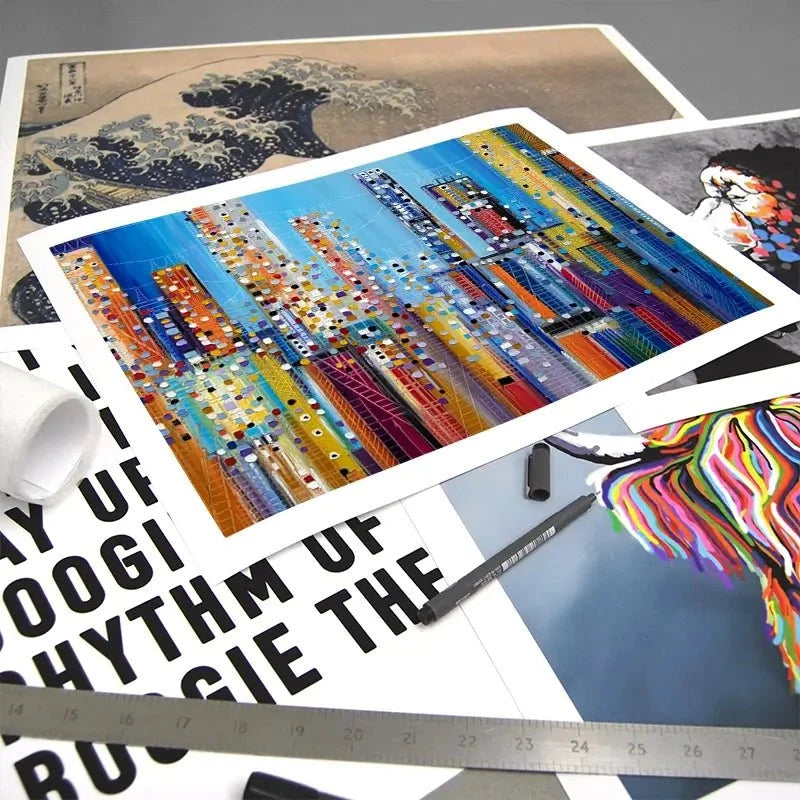 Urban Core Art Print Urban Core Art Print wall art product Ekaterina Ermilkina