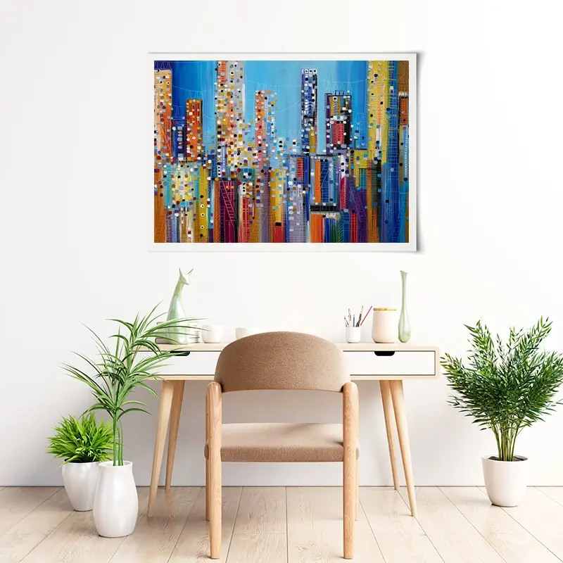 Urban Core Art Print Urban Core Art Print wall art product Ekaterina Ermilkina