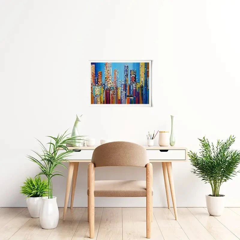 Urban Core Art Print Urban Core Art Print wall art product Ekaterina Ermilkina