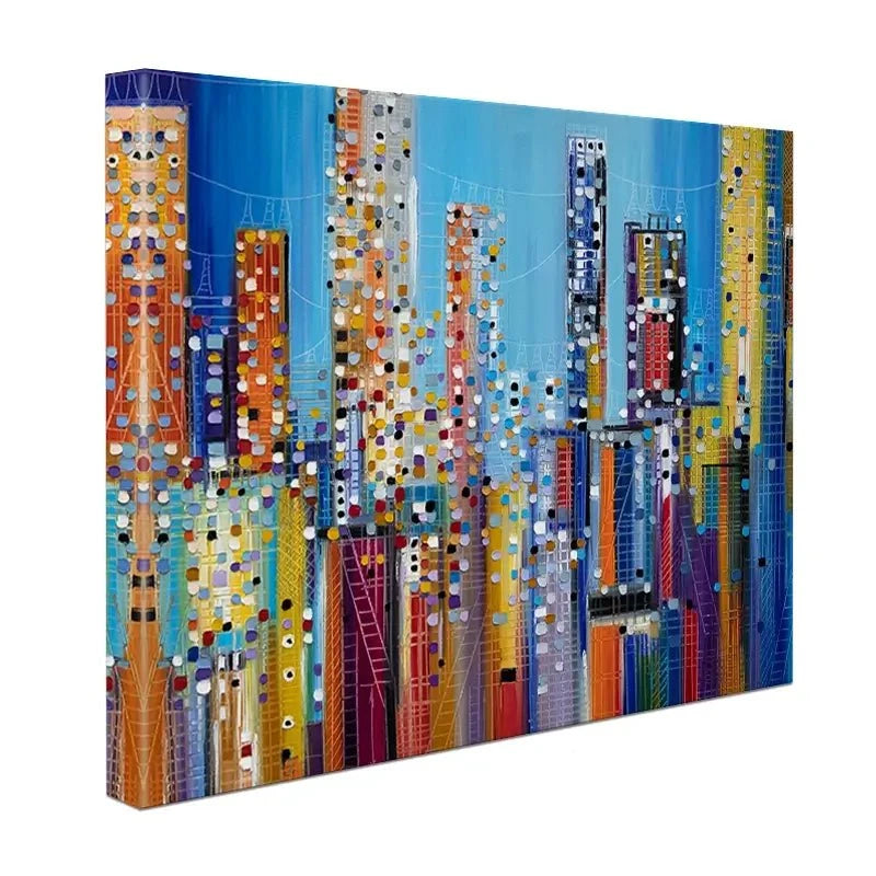 Urban Core Canvas Print Urban Core Canvas Print wall art product Ekaterina Ermilkina