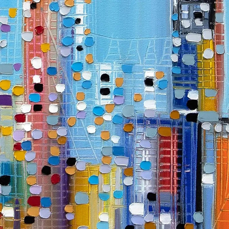 Urban Core Canvas Print Urban Core Canvas Print wall art product Ekaterina Ermilkina