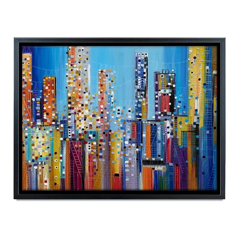 Urban Core Canvas Print Urban Core Canvas Print wall art product Ekaterina Ermilkina