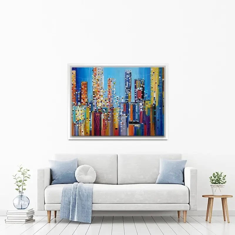 Urban Core Canvas Print Urban Core Canvas Print wall art product Ekaterina Ermilkina