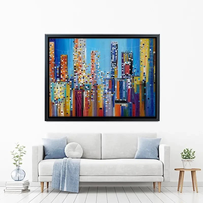 Urban Core Canvas Print Urban Core Canvas Print wall art product Ekaterina Ermilkina