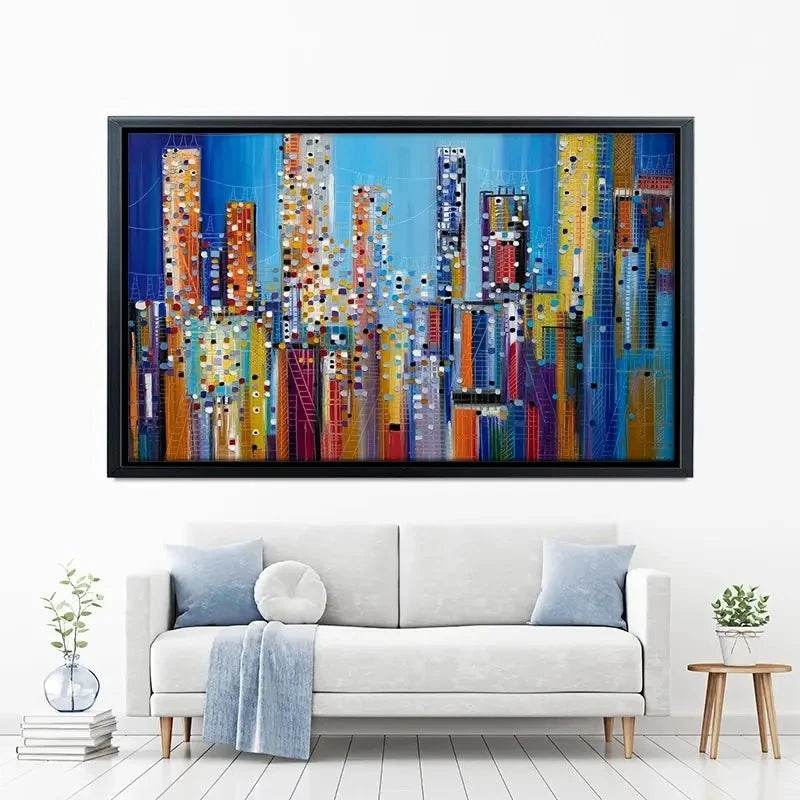 Urban Core Canvas Print Urban Core Canvas Print wall art product Ekaterina Ermilkina