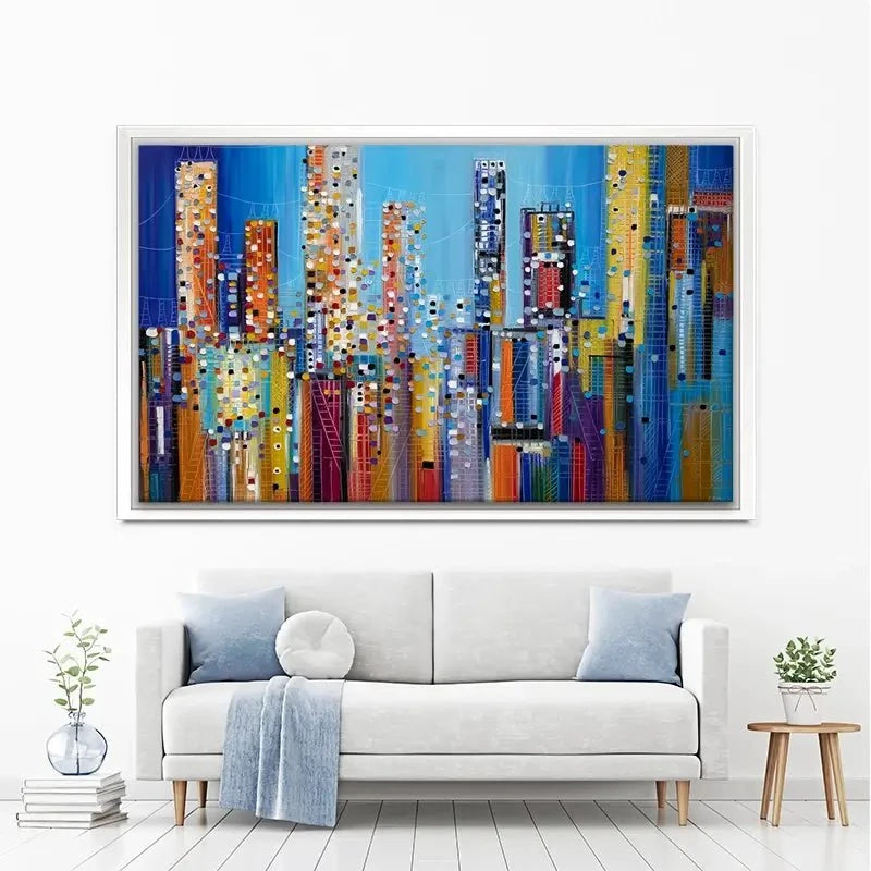 Urban Core Canvas Print Urban Core Canvas Print wall art product Ekaterina Ermilkina