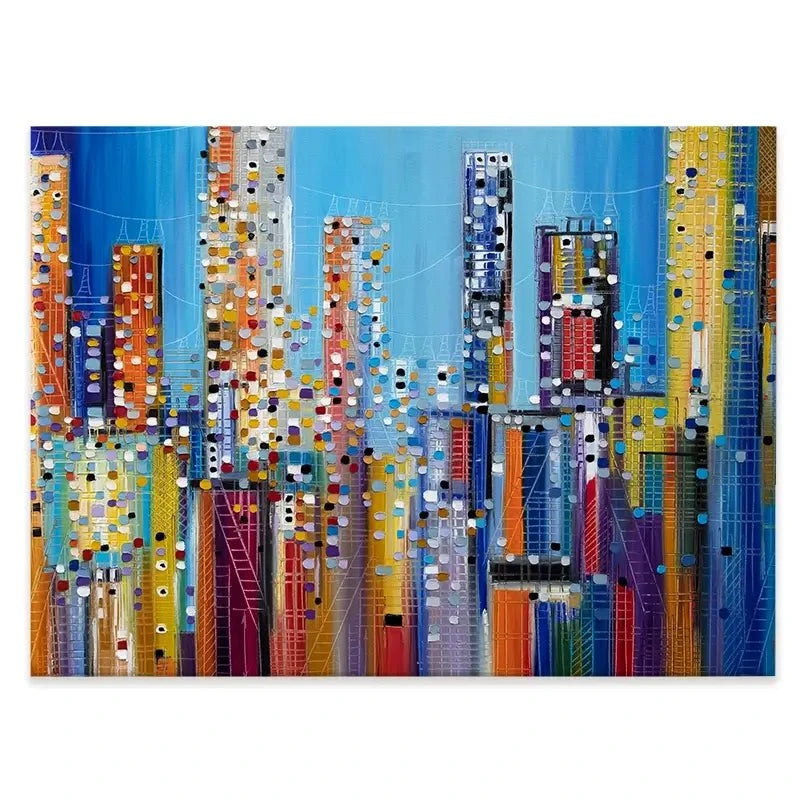 Urban Core Canvas Print Urban Core Canvas Print wall art product Ekaterina Ermilkina