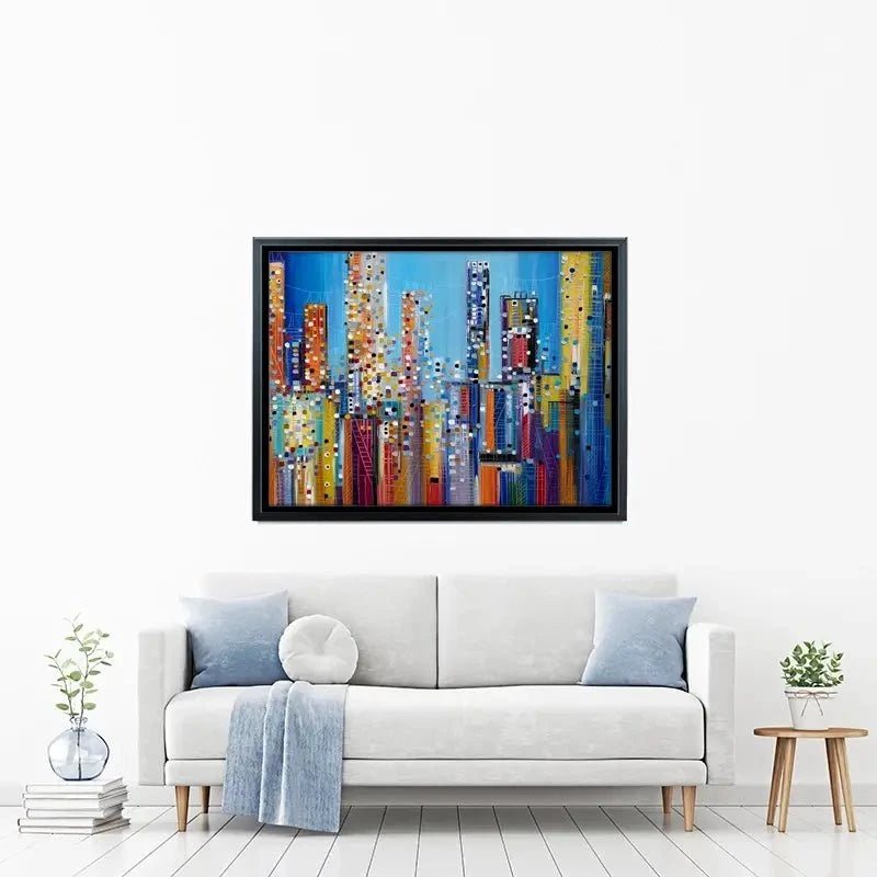 Urban Core Canvas Print Urban Core Canvas Print wall art product Ekaterina Ermilkina