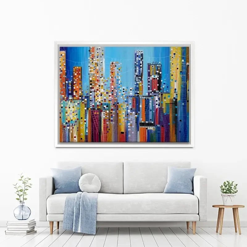 Urban Core Canvas Print Urban Core Canvas Print wall art product Ekaterina Ermilkina