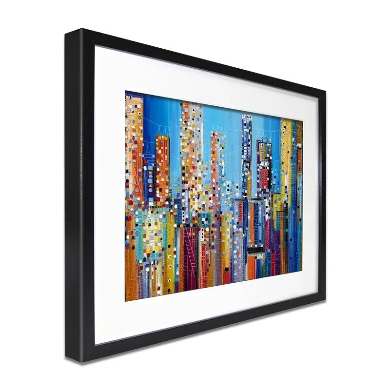 Urban Core Framed Art Print Urban Core Framed Art Print wall art product Ekaterina Ermilkina