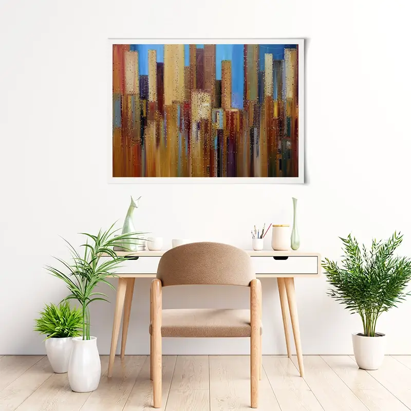 Urban Empire Art Print Urban Empire Art Print wall art product Ekaterina Ermilkina
