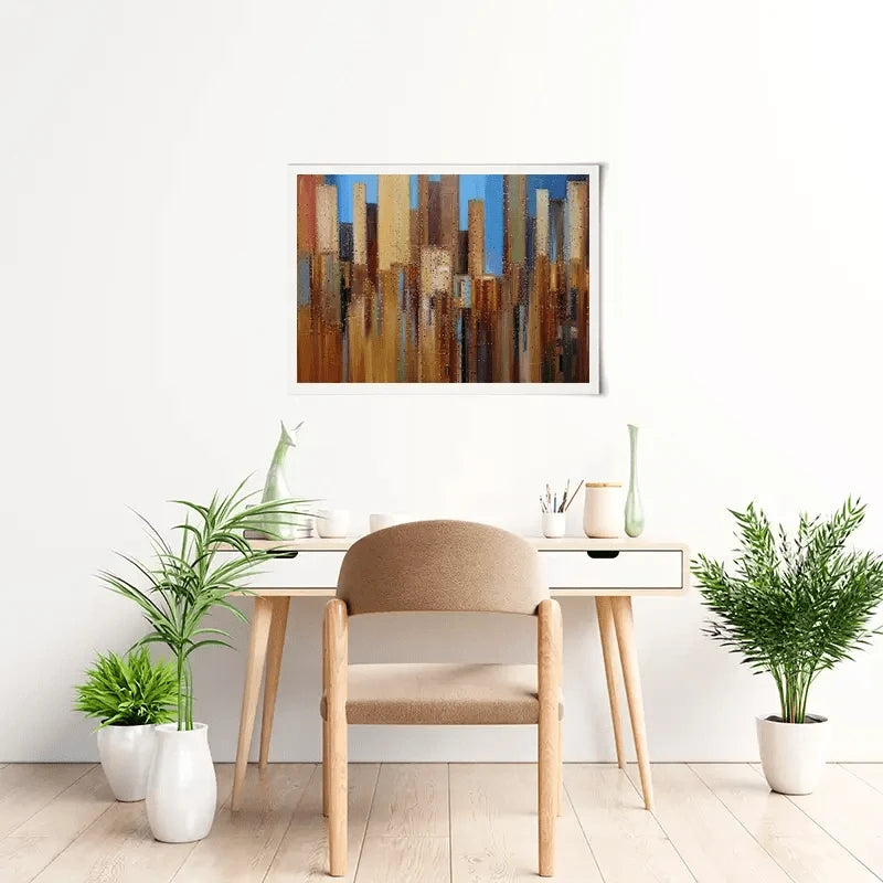 Urban Empire Art Print Urban Empire Art Print wall art product Ekaterina Ermilkina