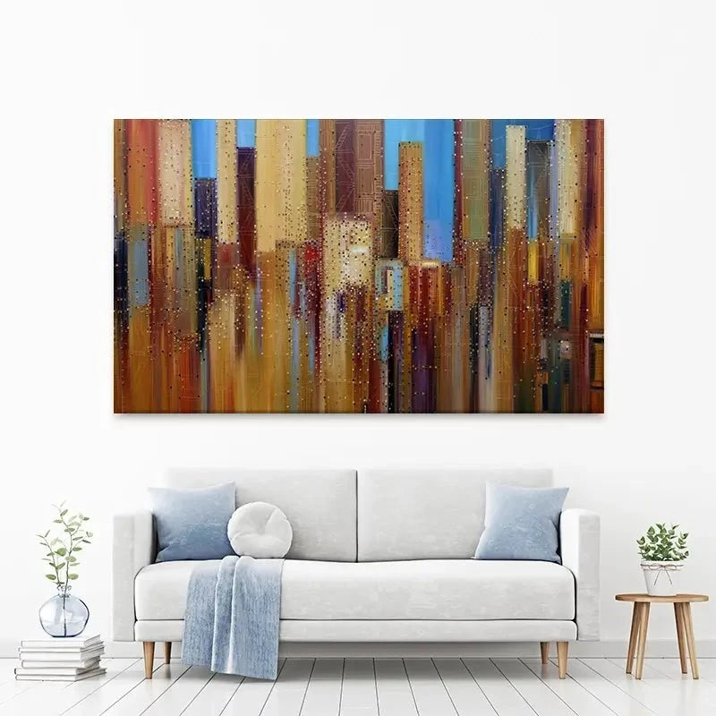 Urban Empire Canvas Print Urban Empire Canvas Print wall art product Ekaterina Ermilkina