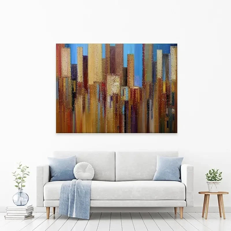 Urban Empire Canvas Print Urban Empire Canvas Print wall art product Ekaterina Ermilkina