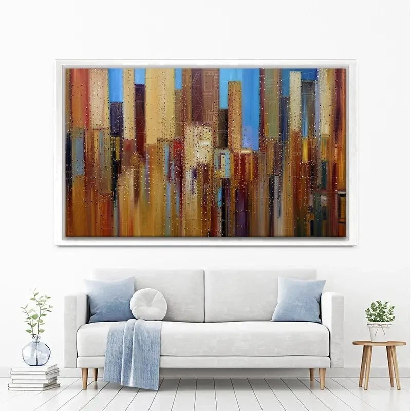 Urban Empire Canvas Print Urban Empire Canvas Print wall art product Ekaterina Ermilkina