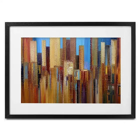 Urban Empire Framed Art Print Urban Empire Framed Art Print wall art product Ekaterina Ermilkina