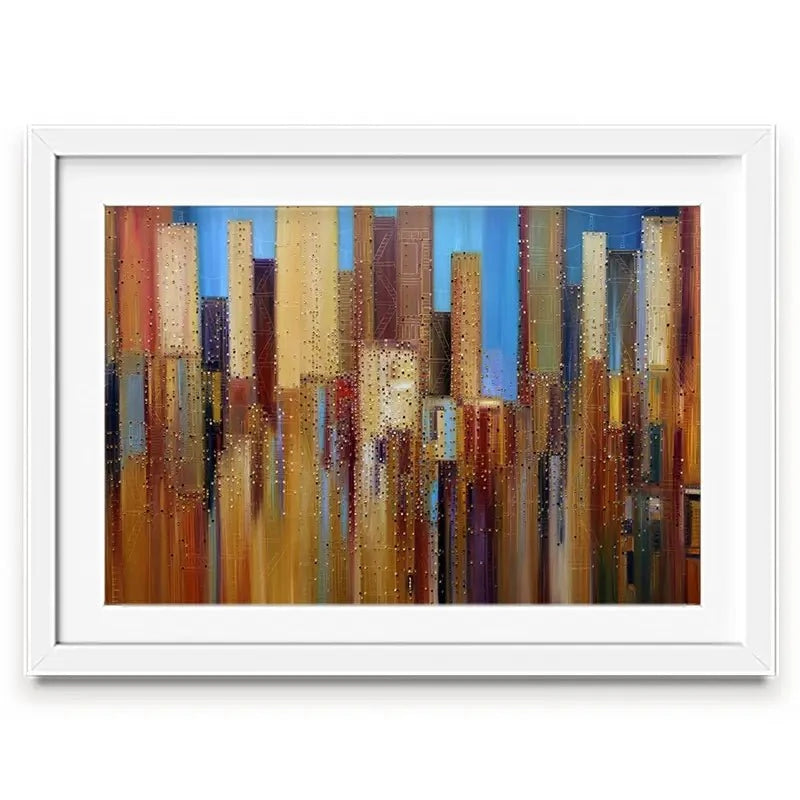 Urban Empire Framed Art Print Urban Empire Framed Art Print wall art product Ekaterina Ermilkina