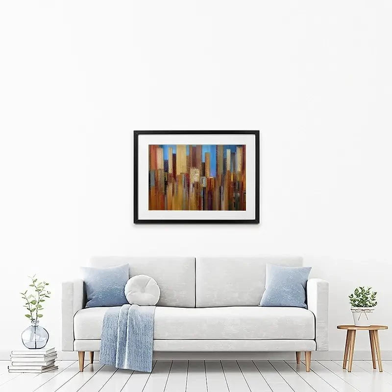 Urban Empire Framed Art Print Urban Empire Framed Art Print wall art product Ekaterina Ermilkina