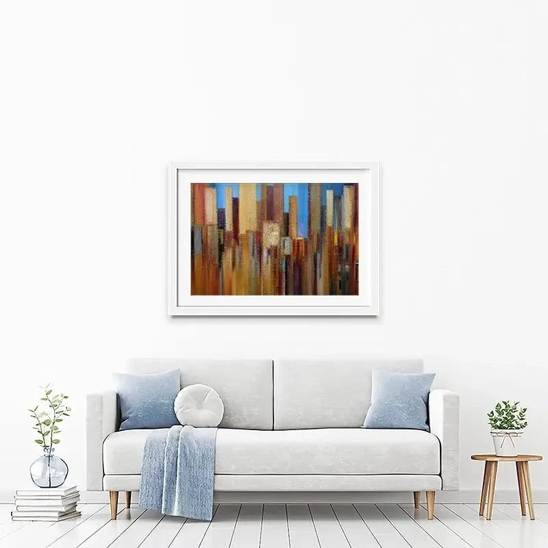 Urban Empire Framed Art Print Urban Empire Framed Art Print wall art product Ekaterina Ermilkina