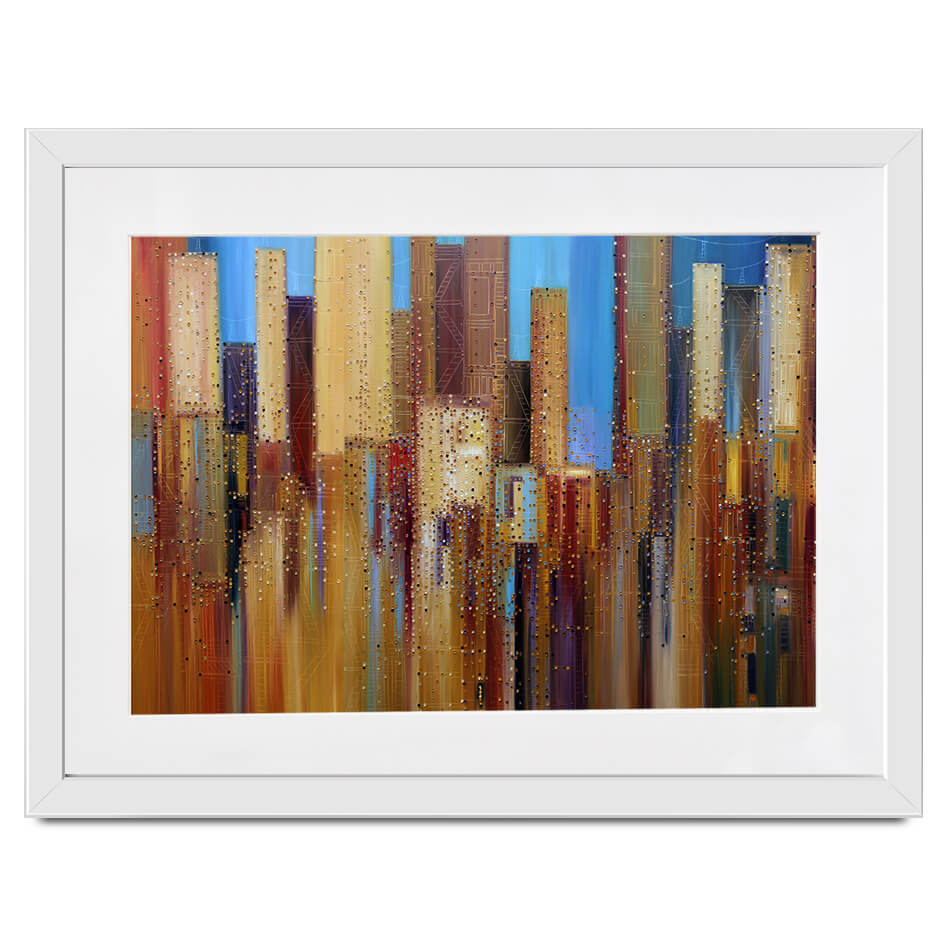 Urban Empire Framed Art Print Urban Empire Framed Art Print wall art product Ekaterina Ermilkina