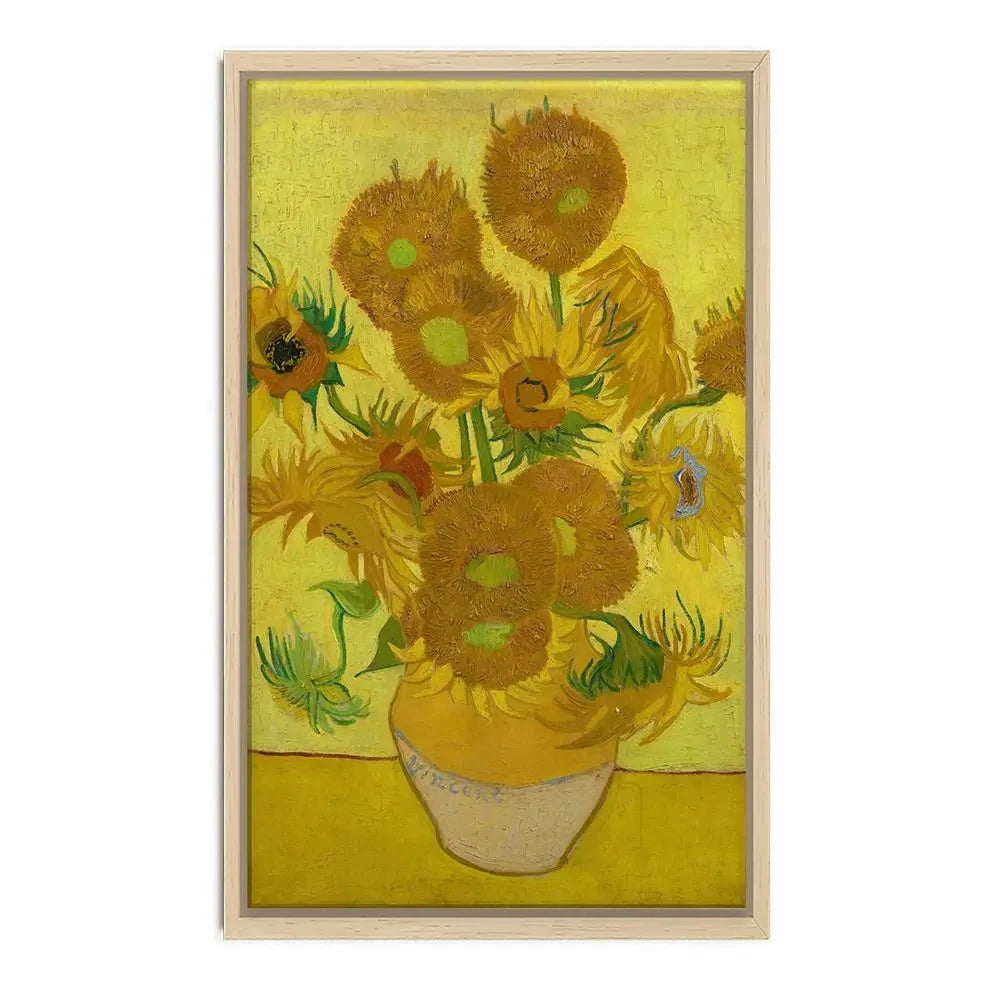 Vase Of Sunflowers Canvas Print Vase Of Sunflowers Canvas Print wall art product Vincent Van Gogh