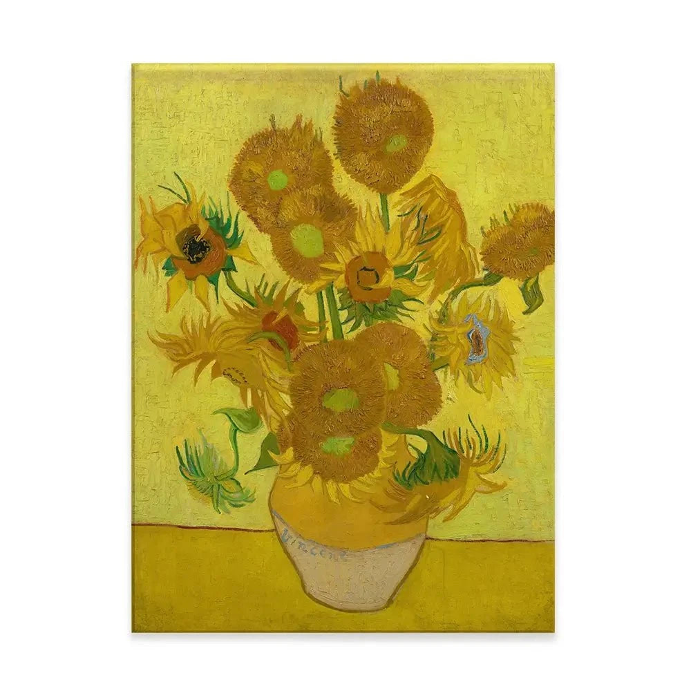 Vase Of Sunflowers Canvas Print Vase Of Sunflowers Canvas Print wall art product Vincent Van Gogh