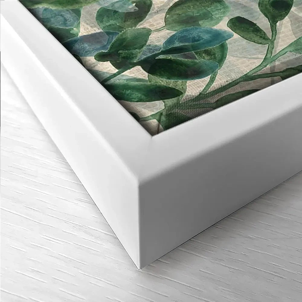 Verdant Sophistication Trio Canvas Print Verdant Sophistication Trio Canvas Print wall art product June Erica Vess