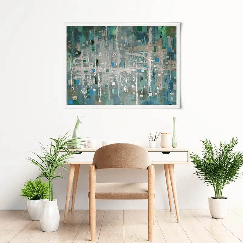 Vert Art Print Vert Art Print wall art product Maria Moretti