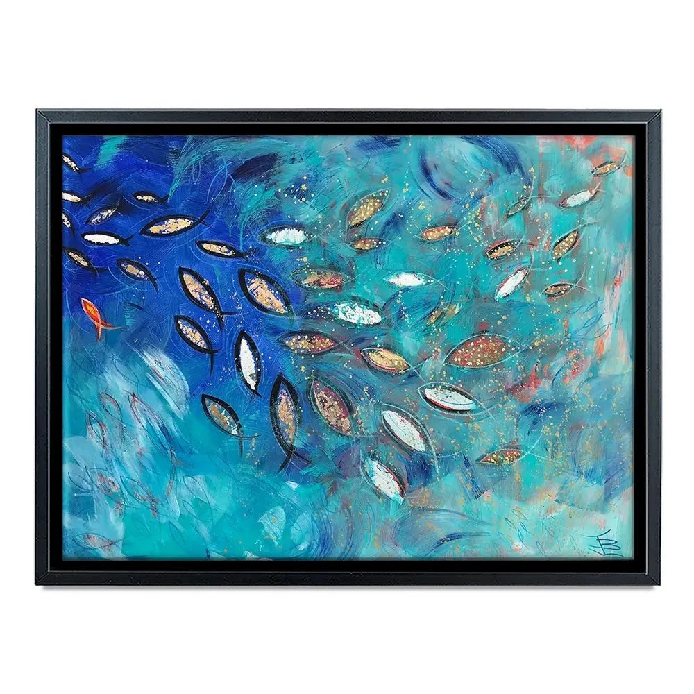 Very Fishy Canvas Print Very Fishy Canvas Print wall art product Jane Brookshaw