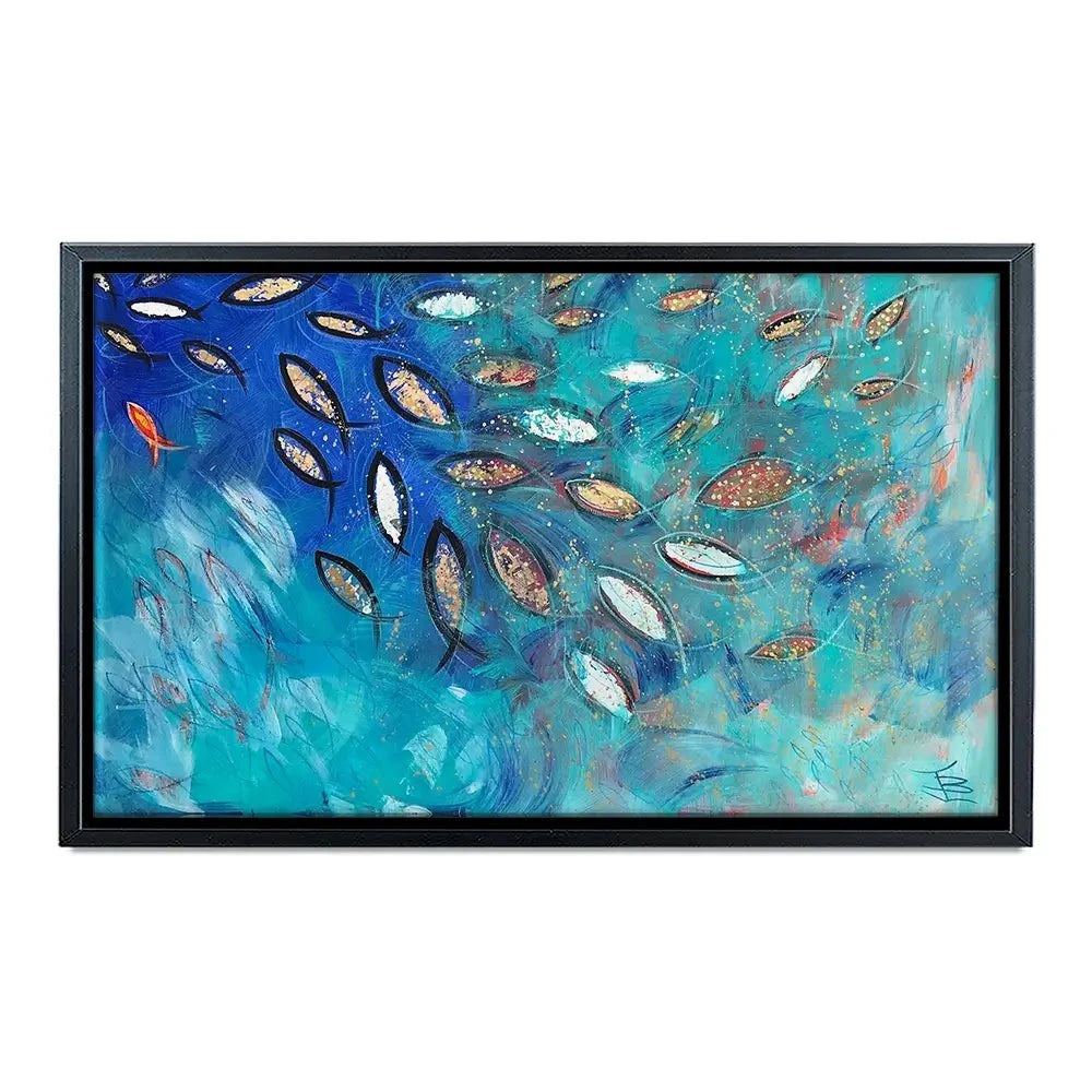 Very Fishy Canvas Print Very Fishy Canvas Print wall art product Jane Brookshaw