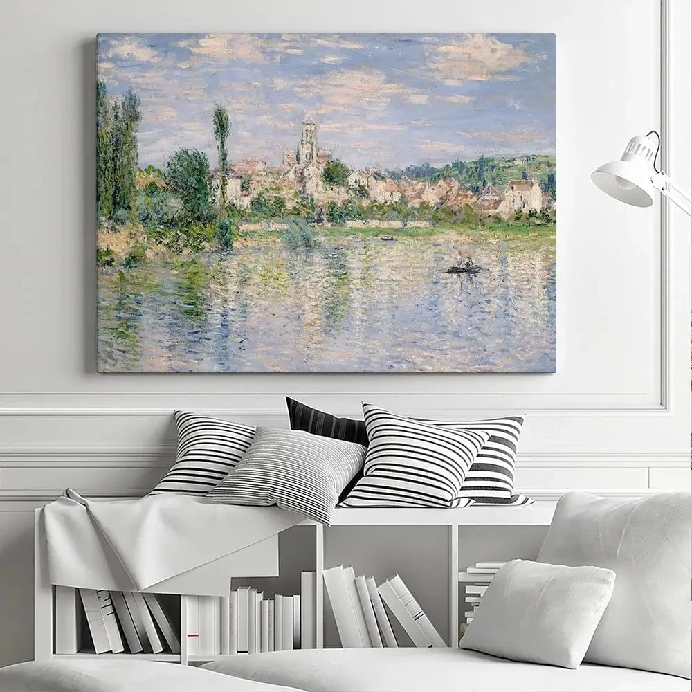 Vetheuil In Summer Canvas Print Vetheuil In Summer Canvas Print wall art product Everett Collection / Shutterstock