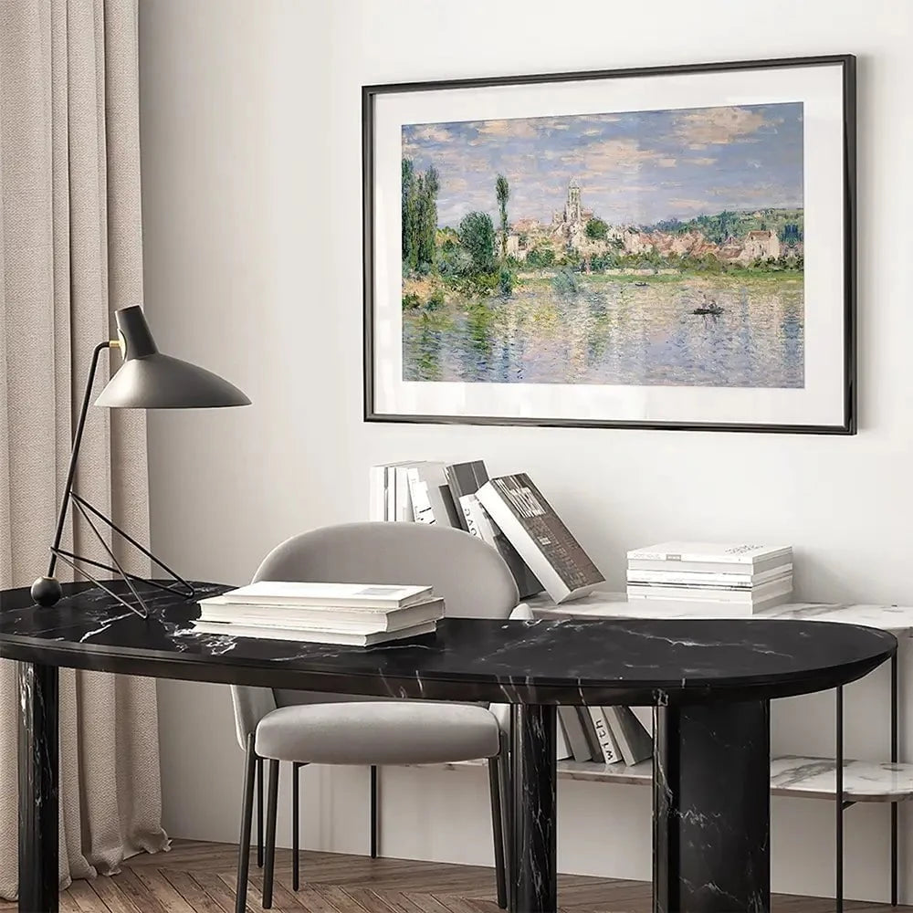 Vetheuil In Summer Framed Art Print Vetheuil In Summer Framed Art Print wall art product Everett Collection / Shutterstock